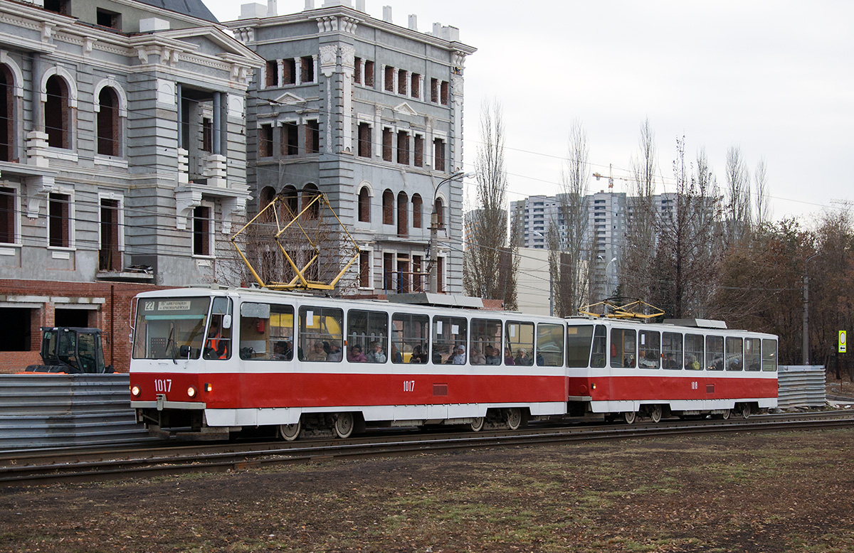 Самара, Tatra T6B5SU № 1017