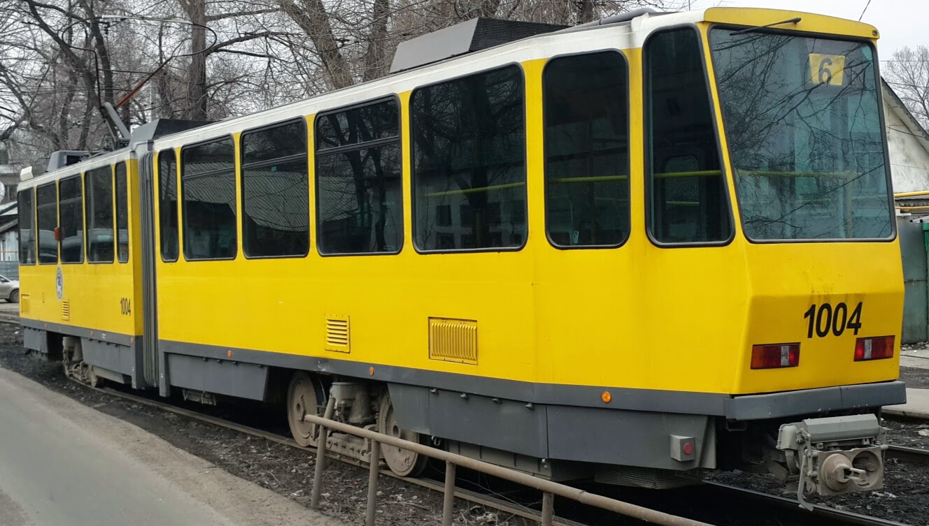 Алматы, Tatra KT4DtM № 1004