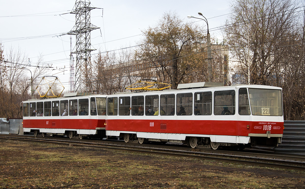 Самара, Tatra T6B5SU № 1018