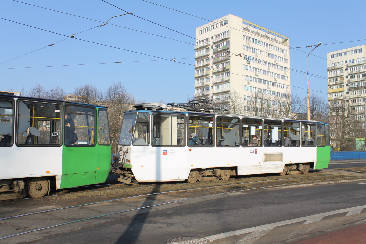 Щецин, Konstal 105Na № 1022