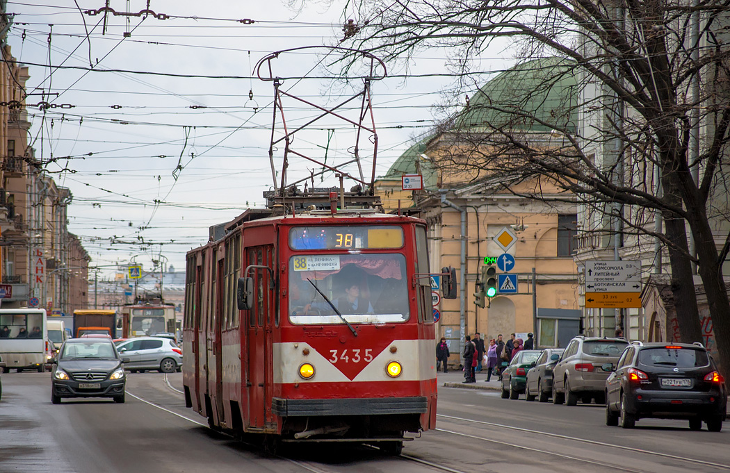 Санкт-Петербург, ЛВС-86К № 3435