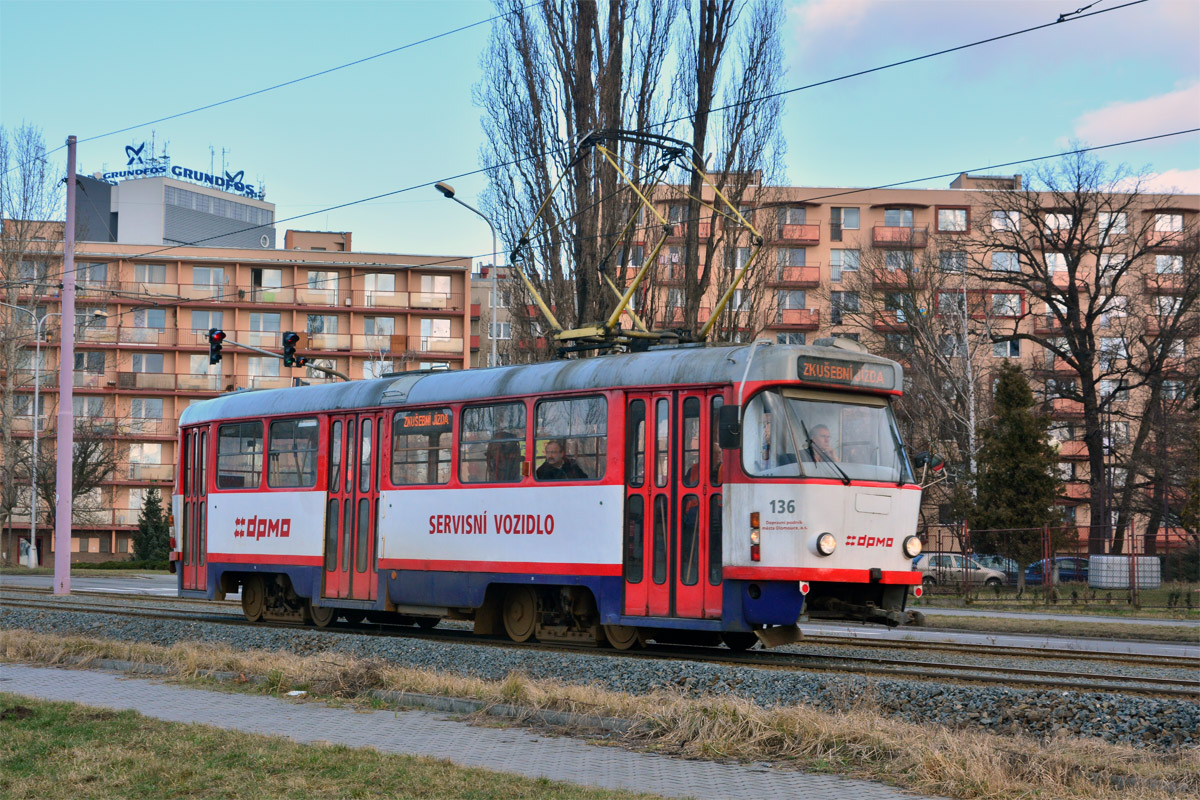Olomouc, Tatra T3 Br. 136
