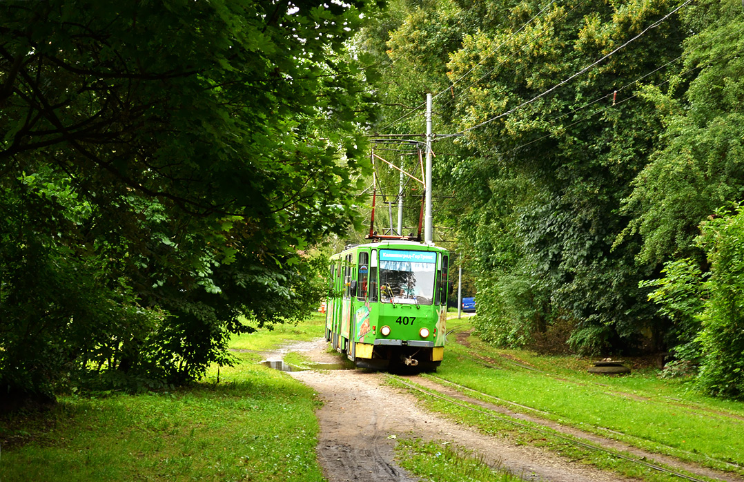 Калининград, Tatra KT4SU № 407