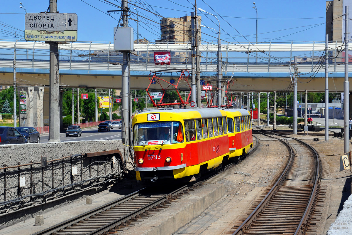 Волгоград, Tatra T3SU № 5793; Волгоград, Tatra T3SU № 5794