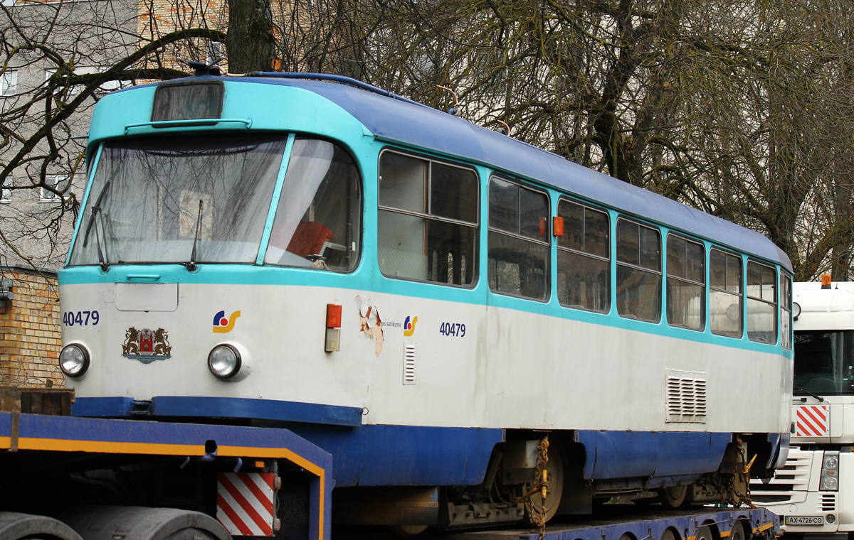 Riga, Tatra T3A — 40479; Riga — Transportation of Rolling Stock