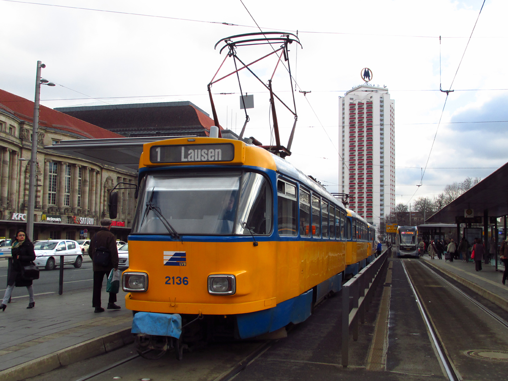 Лейпциг, Tatra T4D-M1 № 2136