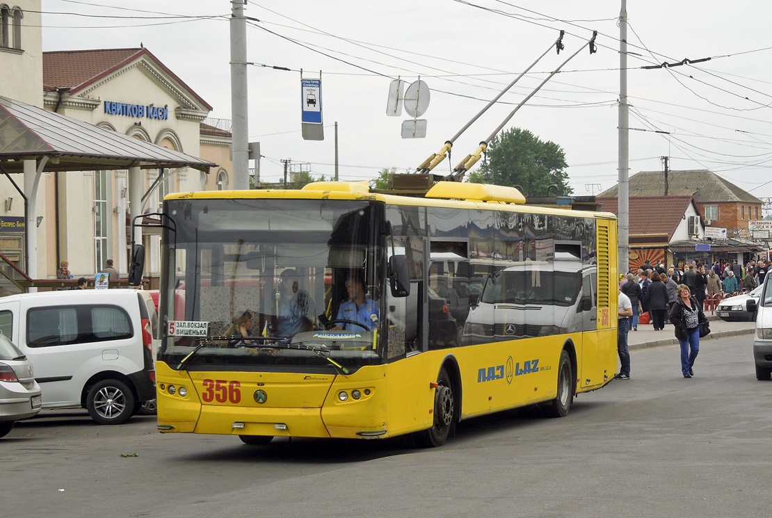 Винница, ЛАЗ E183D1 № 356