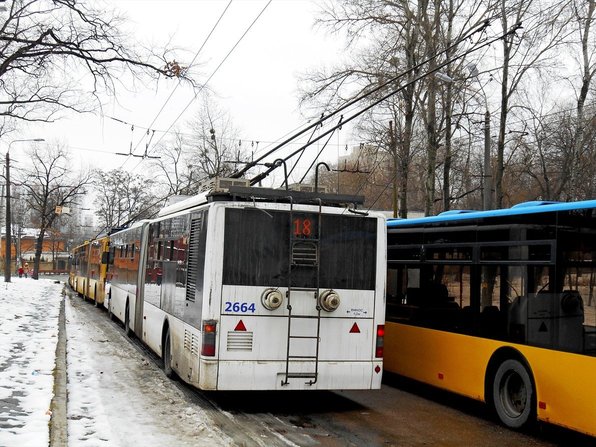 Киев, ЛАЗ E301D1 № 2664