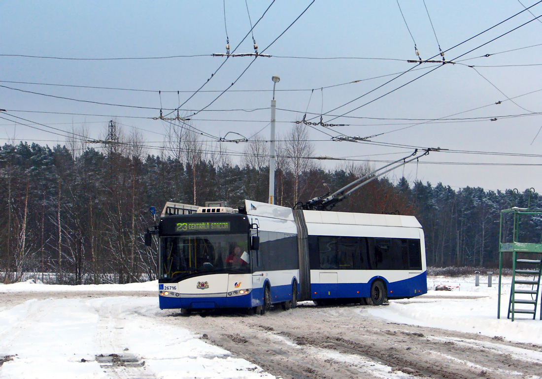 Рига, Solaris Trollino III 18 Ganz-Škoda № 26716