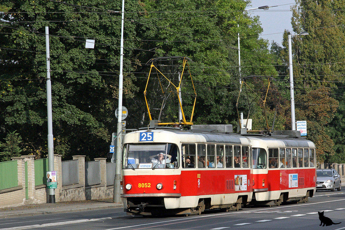 Прага, Tatra T3M № 8052