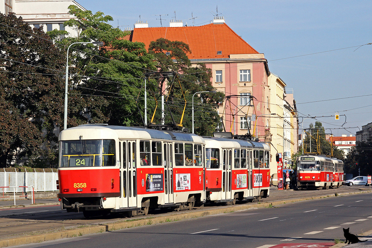 Prag, Tatra T3R.P Nr. 8358