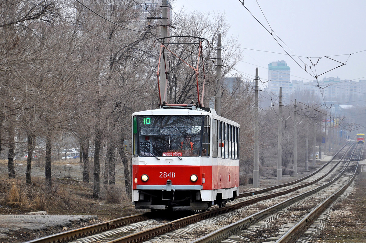 Волгоград, Tatra T6B5SU № 2848 Волгоград, Tatra T6B5SU № 2848