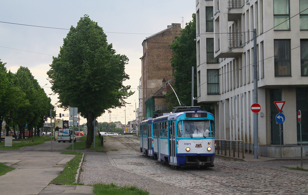 Рига, Tatra T3A № 51471