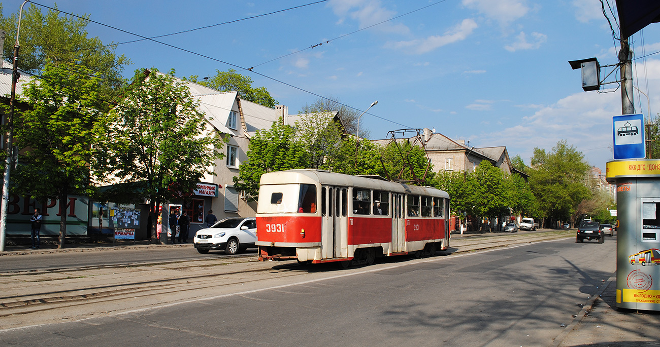 Донецк, Tatra T3SU № 3931