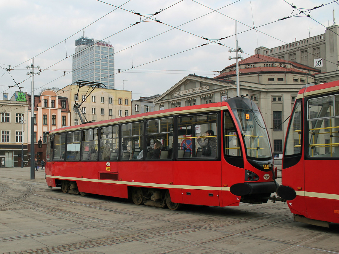 Верхнесилезская агломерация, Konstal 105N-HF11AC № 681