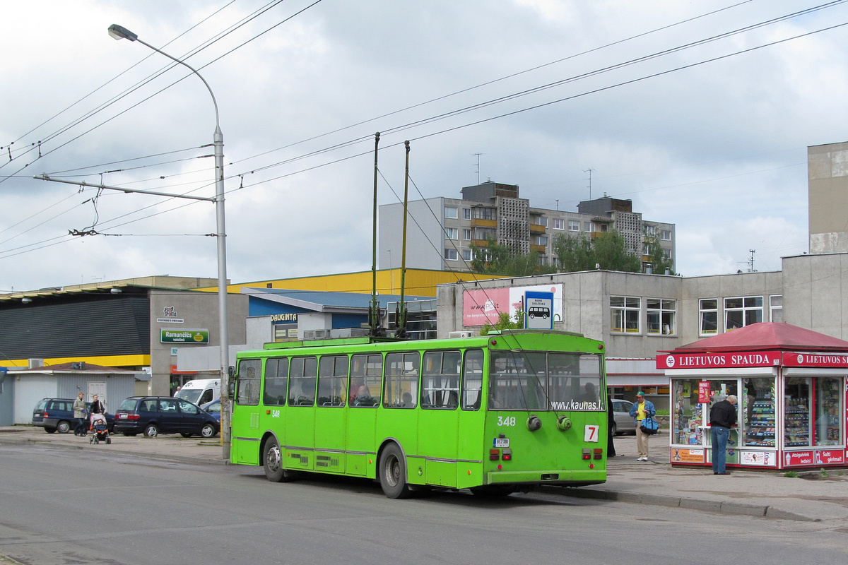 Каунас, Škoda 14Tr13/6 № 348