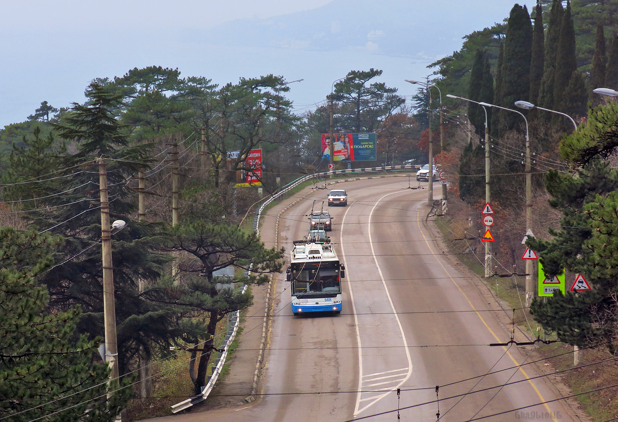 Крымский троллейбус — Троллейбусные линии