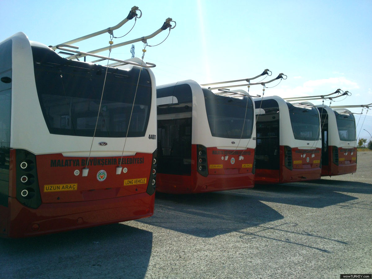 Малатья, Bozankaya Trambüs 24 MT № 4401; Малатья, Bozankaya Trambüs 24 MT № 4402; Малатья, Bozankaya Trambüs 24 MT № 4403; Малатья, Bozankaya Trambüs 24 MT № 4404