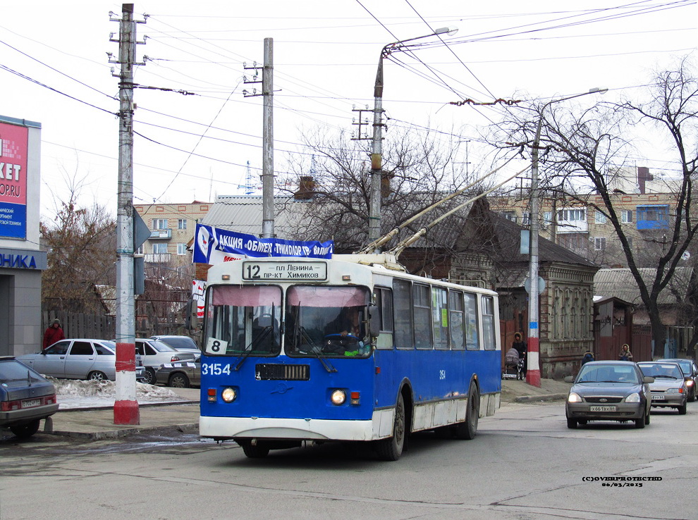 Энгельс, ЗиУ-682Г-016 (018) № 3154