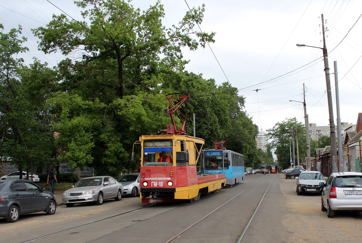 Краснодар, 71-605 (КТМ-5М3) № ГМ-18