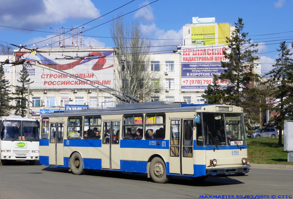 Krimmi trollid (Simferopol - Alušta - Jalta), Škoda 14Tr11/6 № 6156