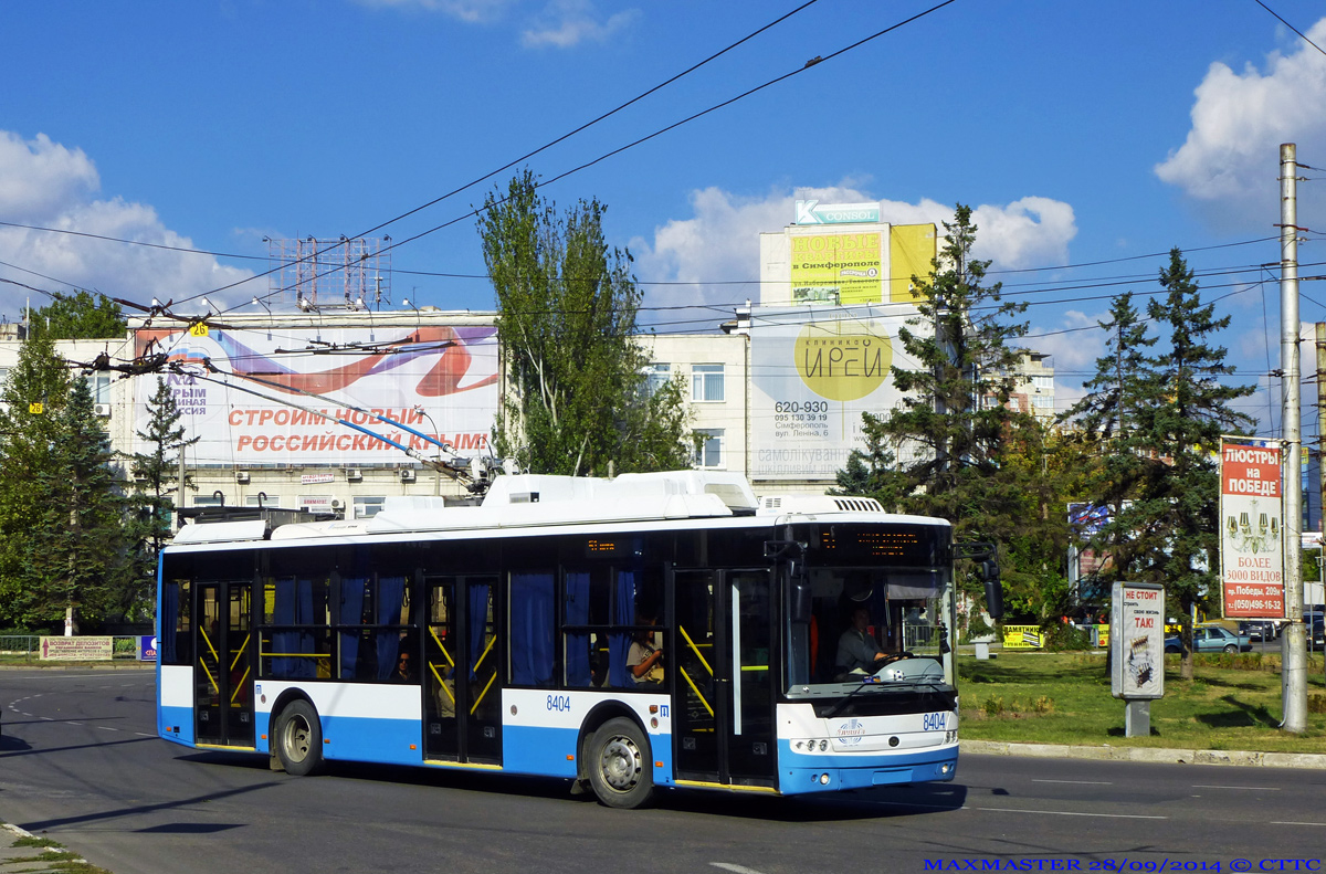 Крымский троллейбус, Богдан Т70115 № 8404