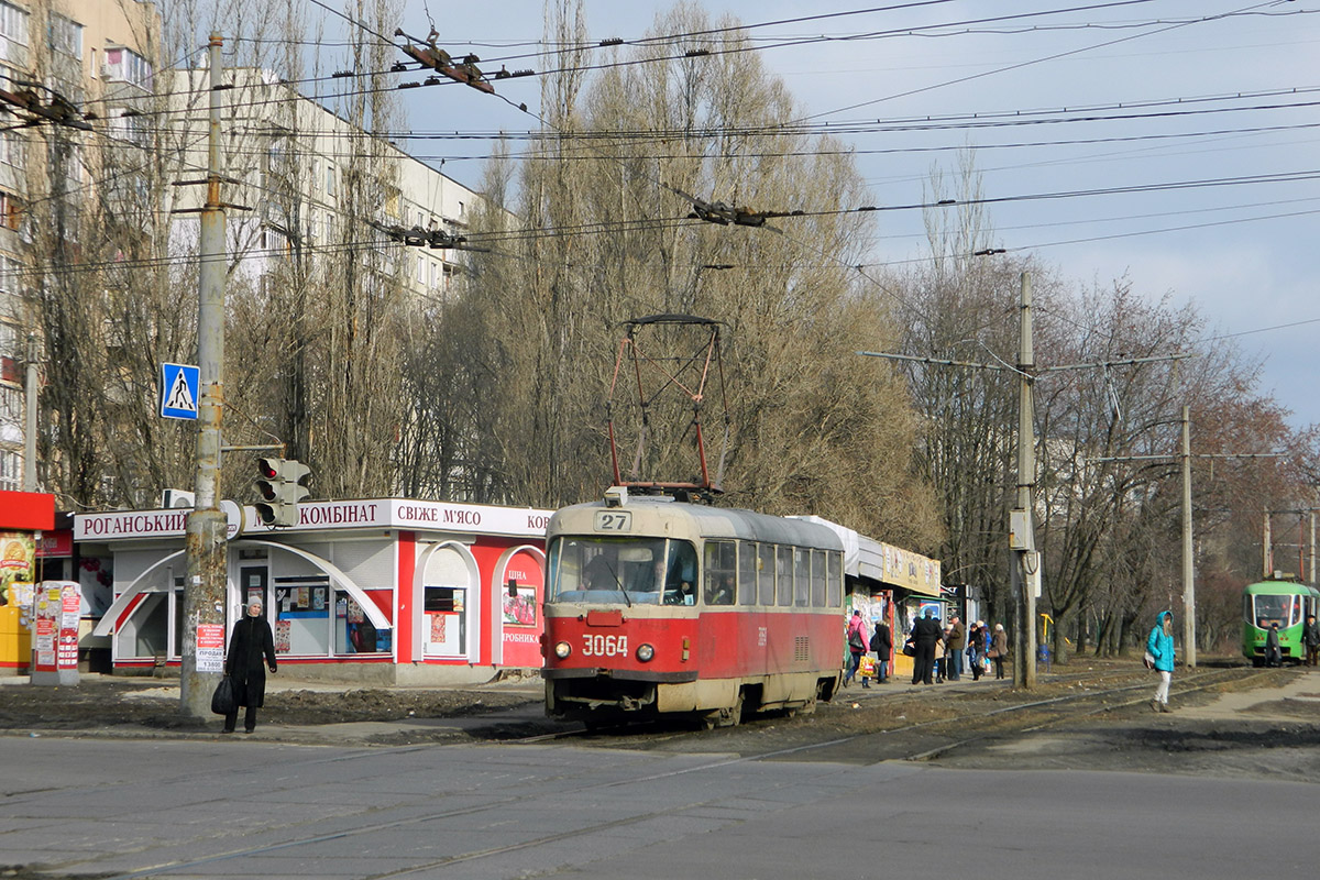 Харьков, Tatra T3SU № 3064