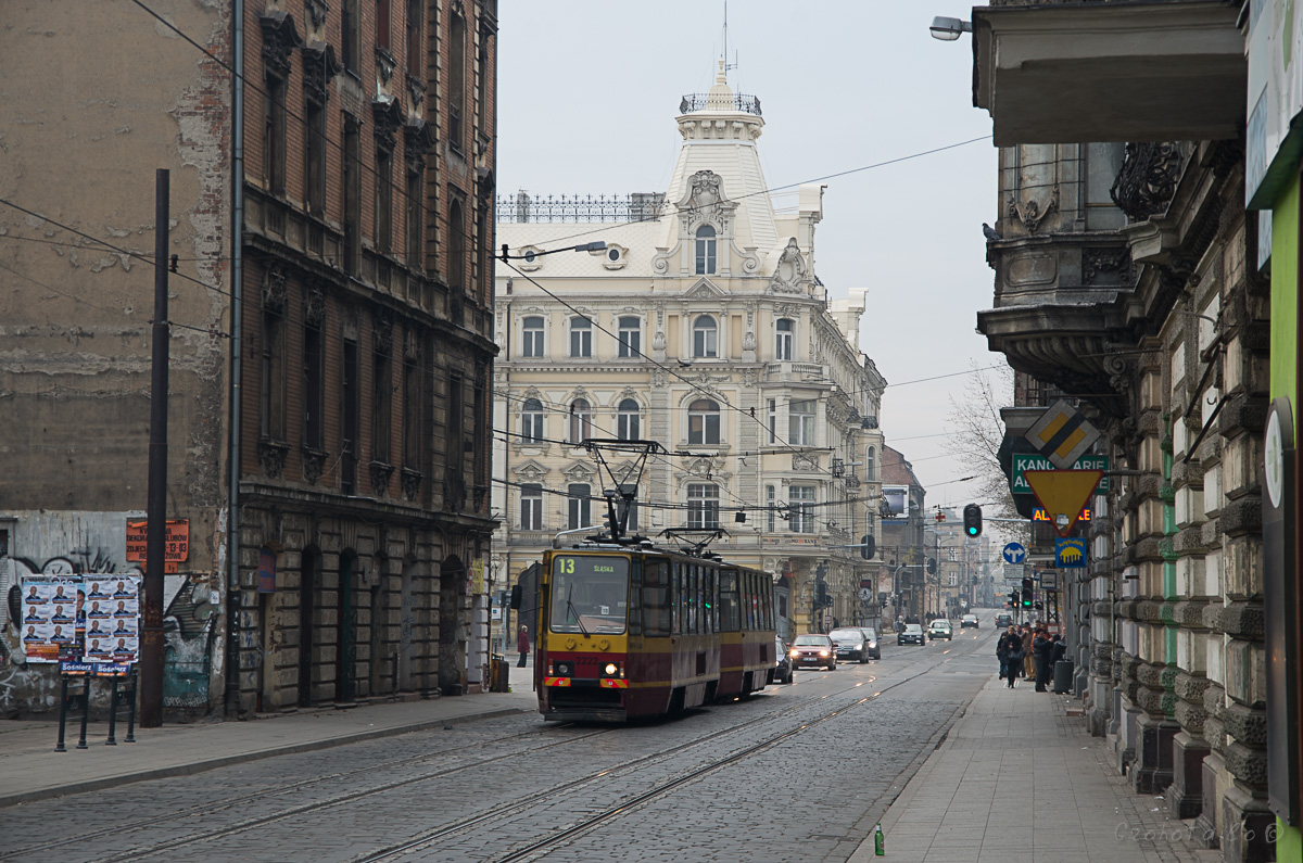 Лодзь, Konstal 805Na № 2222