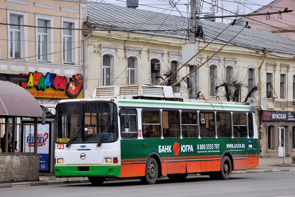 Тула, ЛиАЗ-5280 № 123