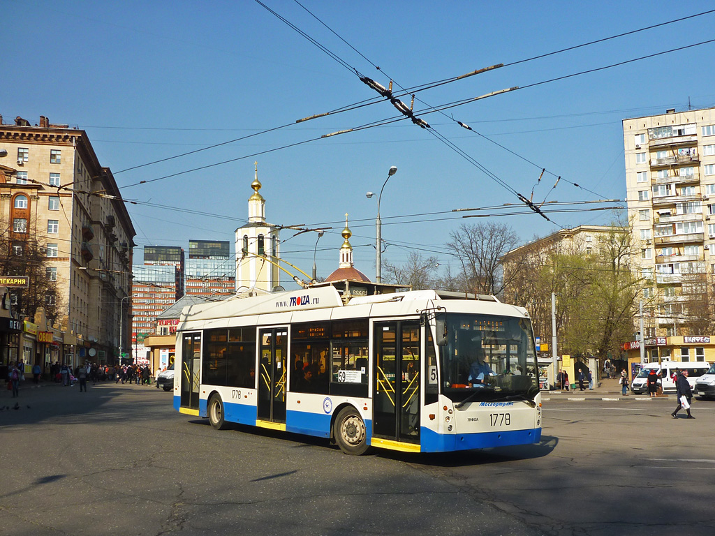 Москва, Тролза-5265.00 «Мегаполис» № 1778