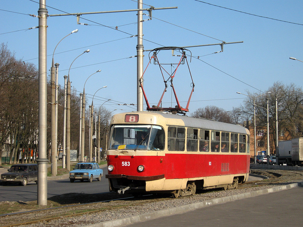 Харьков, Tatra T3SU № 583