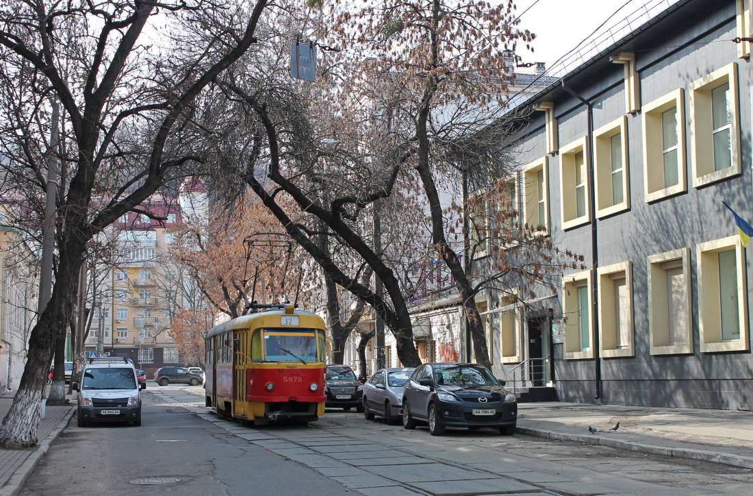 Киев, Tatra T3SU № 5978