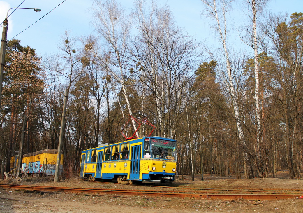 Киев, Tatra T6B5SU № 001