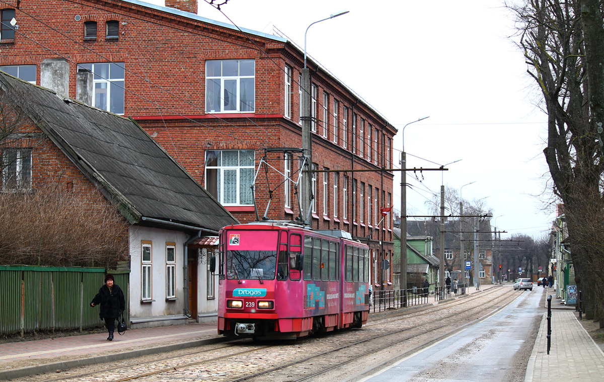 Лиепая, Tatra KT4D № 239