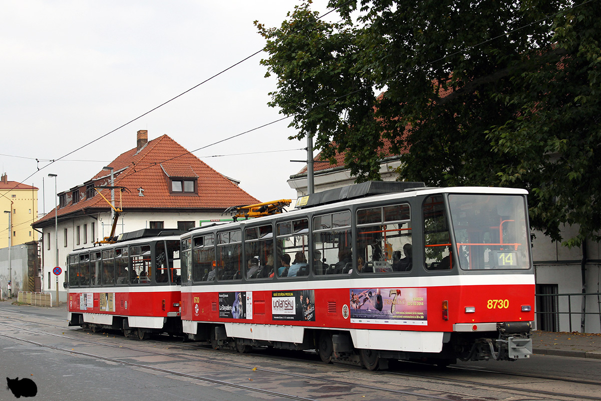 Прага, Tatra T6A5 № 8730