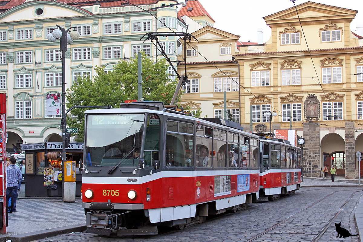 Прага, Tatra T6A5 № 8705