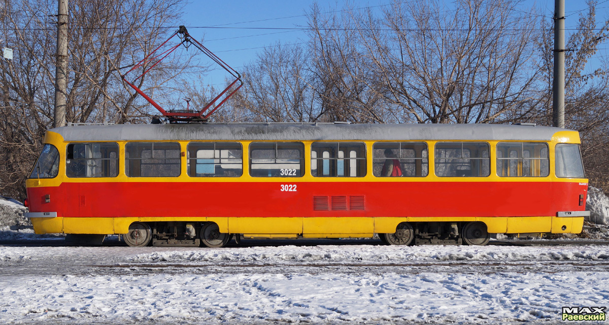 Барнаул, Tatra T3SU № 3022