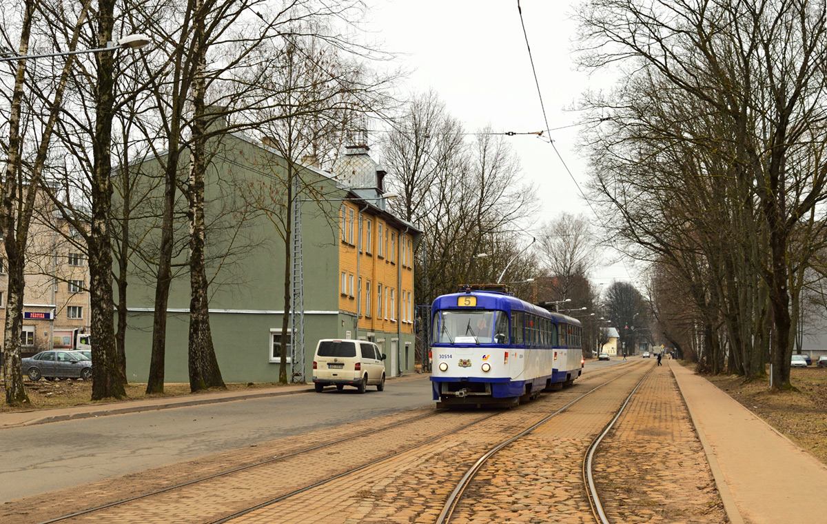 Рига, Tatra T3A № 30514