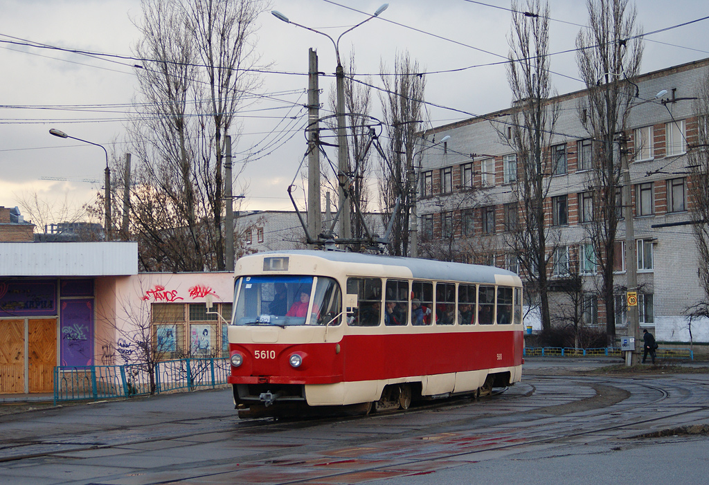 Киев, Tatra T3SU № 5610