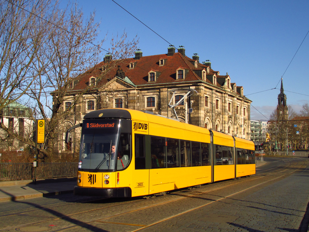 Дрезден, Bombardier NGT D8 DD 	 № 2603 Дрезден, Bombardier NGT D8 DD 	 № 2603