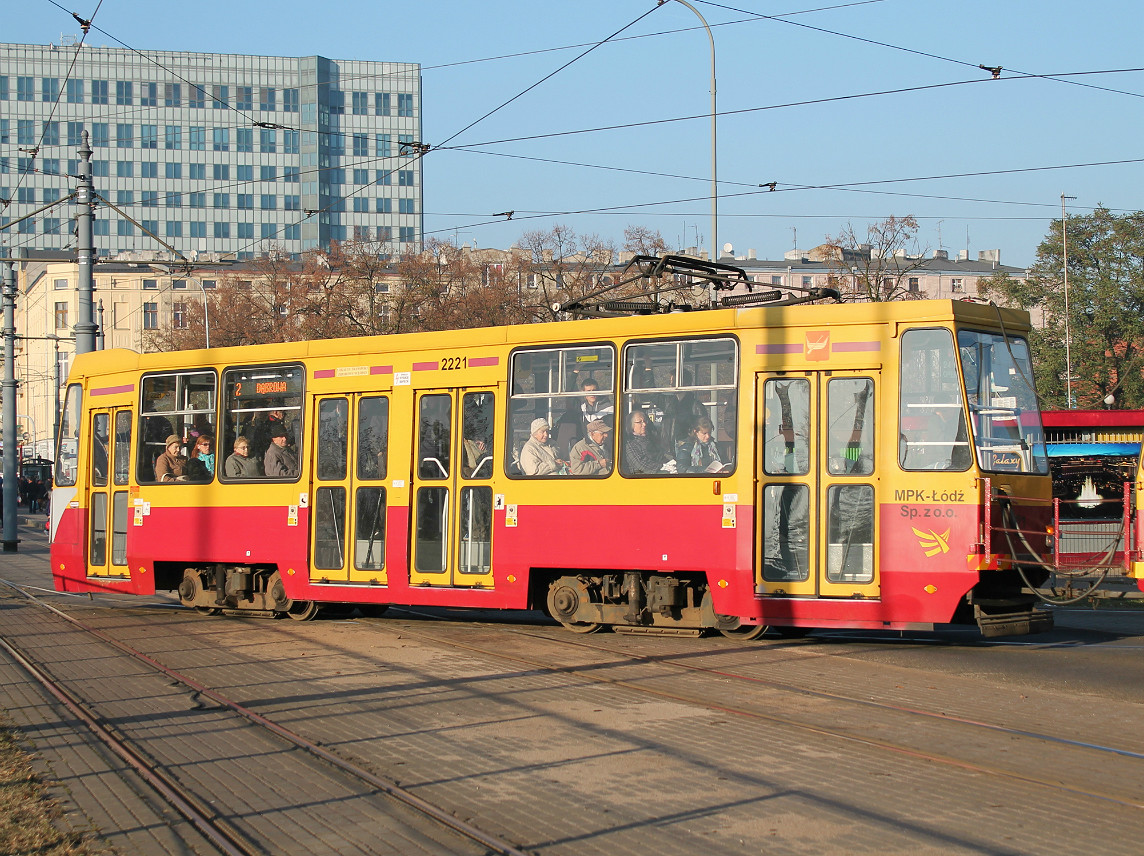 Лодзь, Konstal 805NaND/2 № 2221