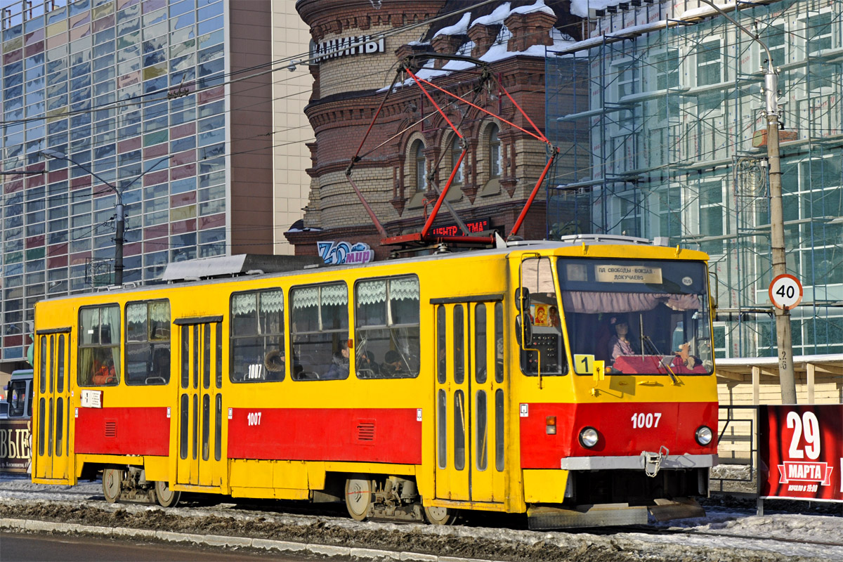 Барнаул, Tatra T6B5SU № 1007