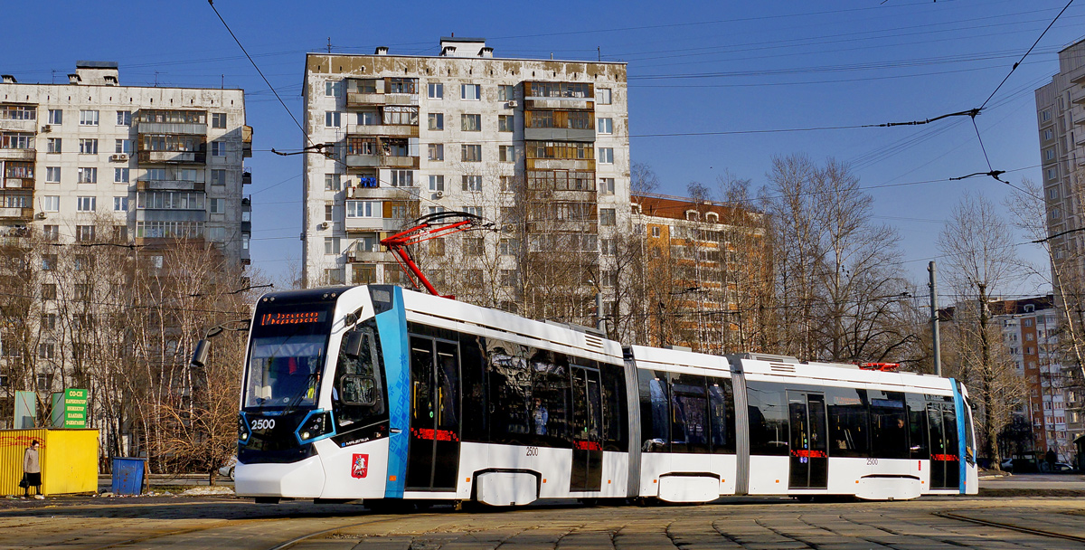 Москва, Stadler B85300М «Метелица» № 2500