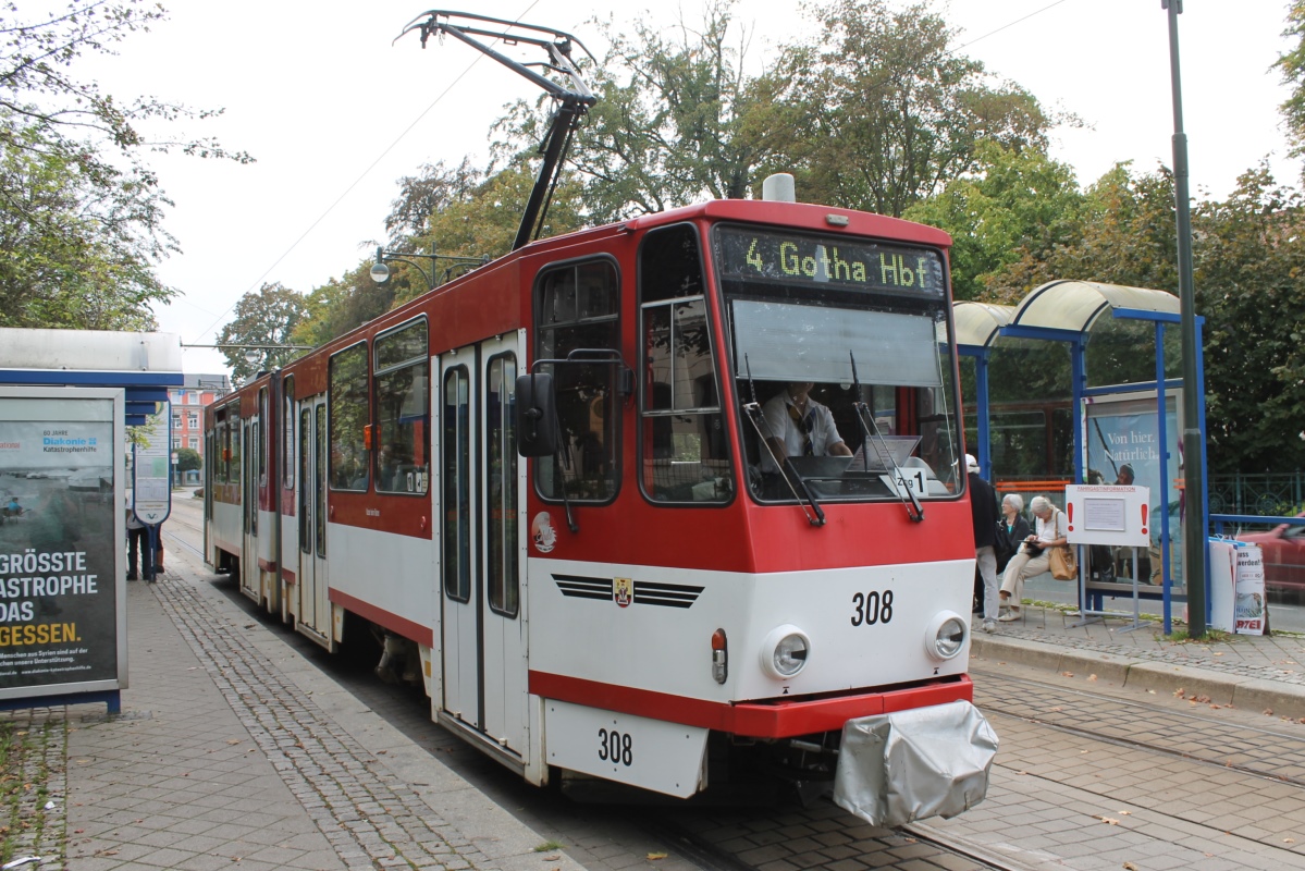 Гота, Tatra KT4D № 308