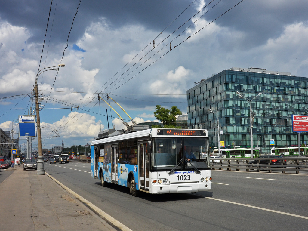 Москва, МТрЗ-52791 «Садовое Кольцо» № 1023