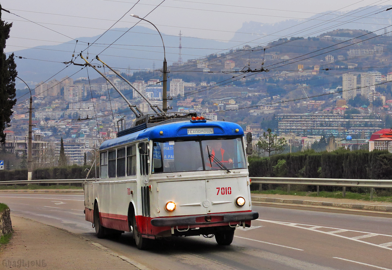 Крымский троллейбус, Škoda 9Tr12 № 7010