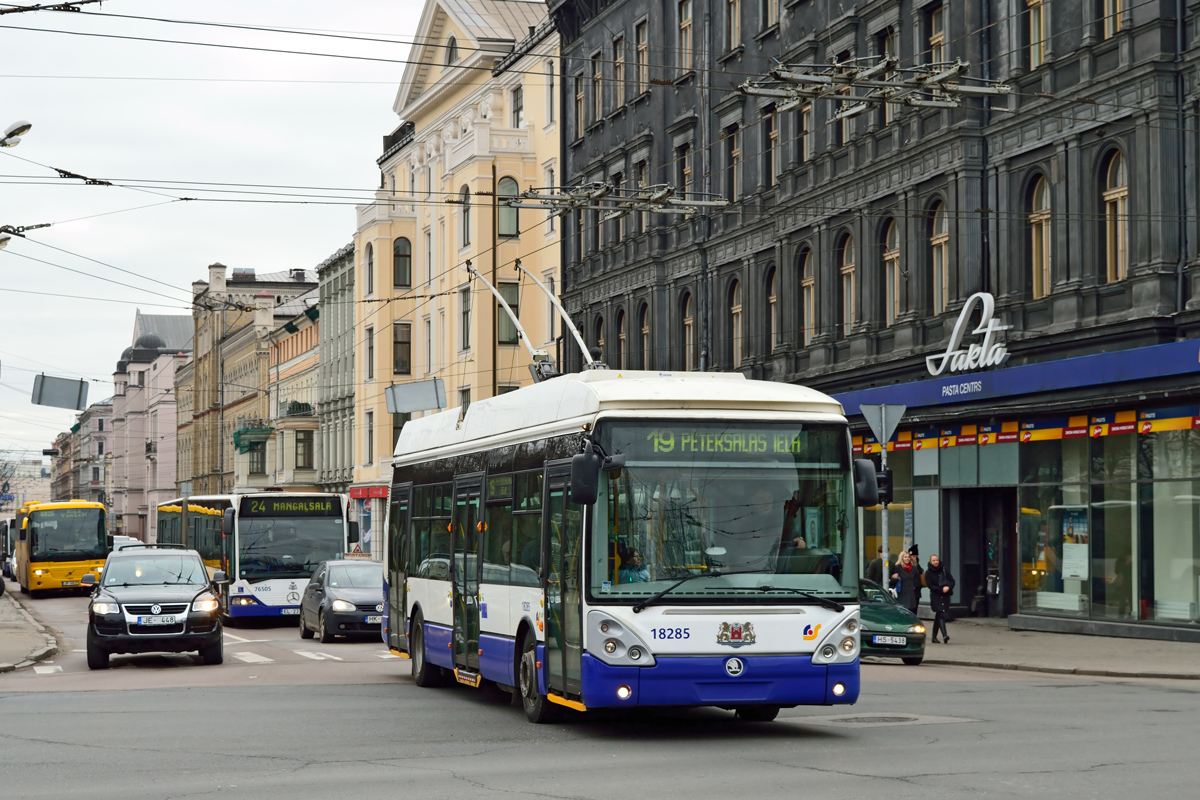 Riga, Škoda 24Tr Irisbus Citelis Nr. 18285 Riga, Škoda 24Tr Irisbus Citelis Nr. 18285