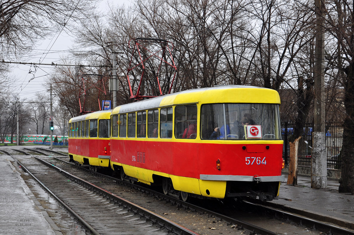 Волгоград, Tatra T3SU № 5764