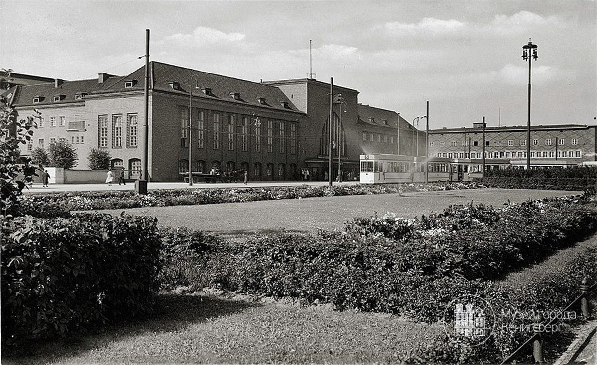 Калининград — Старые фото — Кёнигсбергский трамвай