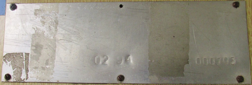 Челябинск, 71-608К № 2123; Челябинск — Заводские таблички